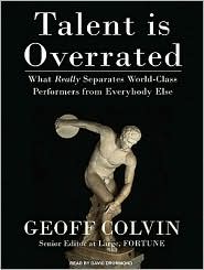 Talent Is Overrated by Geoff Colvin: CD Audiobook Cover