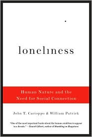 Loneliness by John T. Cacioppo: Book Cover