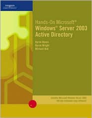 Hands-On Microsoft Windows Server 2003 Active Directory by Michael Bell: Book Cover