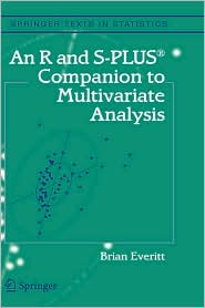 An R And S-Plusa(R) Companion To Multivariate Analysis by Brian Everitt: Book Cover