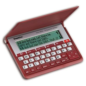 Electronic Bible-KJV by Franklin Electronic Publishers, Incorporated: Product Image