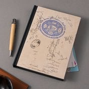 Product Image. Title: Natural India Stamped Journal 6x8