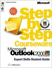 Microsoft Outlook 2000 Step-by-Step Courseware Expert Skills Color Class Pack by ActiveEducation: Book Cover