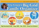 2010 Amy Knapp's Big Grid Family Organizer wall Calendar