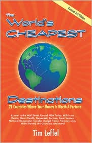 The world's cheapest Destinations by Tim Leffel: Book Cover