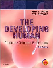 The Developing Human by Keith L. Moore: Book Cover