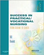 Success in Practical/Vocational Nursing by Signe S. Hill: Book Cover