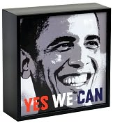 Product Image. Title: Framed Print Obama Yes We Can