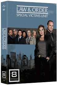 Law & Order Special Victims Unit - The Eighth Year with Christopher Meloni: DVD Cover