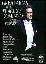 Placido Domingo: Great Arias with Placido Domingo & Friends with Simon Estes: DVD Cover