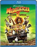 Madagascar: Escape 2 Africa: Blu-ray Cover