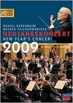 Daniel Barenboim: New Year's Concert 2009 with Brian Large: DVD Cover
