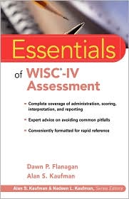 Wisc-Iv Essentials by Flanagan: Book Cover