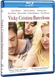 Vicky Cristina Barcelona with Scarlett Johansson: Blu-ray Cover