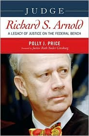Judge Richard Arnold by Polly J. Price: Book Cover