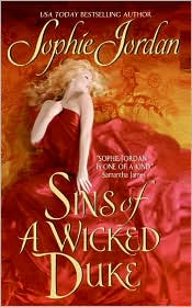 Sins of a Wicked Duke by Sophie Jordan: Book Cover