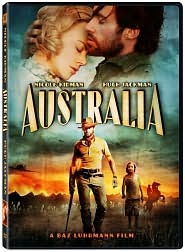 Australia starring Nicole Kidman: DVD Cover