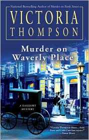 Murder on Waverly Place (Gaslight Series #11) by Victoria Thompson: Book Cover