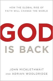 God Is Back by John Micklethwait: Book Cover