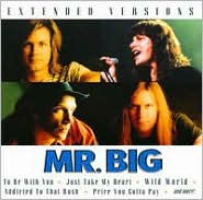Extended Versions by Mr. Big: CD Cover