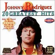 20 Greatest Hits by Johnny Rodriguez: CD Cover