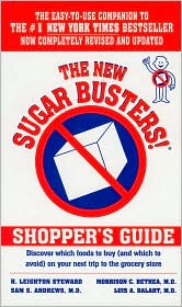 The New Sugar Busters! Shopper's Guide by H. Leighton Steward: Book Cover