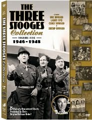 The Three Stooges Collection, Volume 5: 1946-1948 with The Three Stooges: DVD Cover