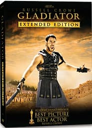 Gladiator Extended Edition with Russell Crowe: DVD Cover
