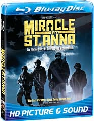 Miracle at St. Anna with Derek Luke: Blu-ray Cover