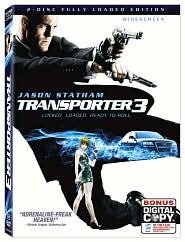 Transporter 3 with Jason Statham: DVD Cover