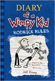 Rodrick Rules (Diary of a Wimpy Kid Series #2) by Jeff Kinney: Book Cover