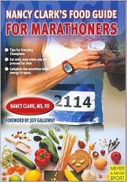 Food Guide for Marathoners by Nancy Clark: Book Cover
