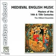 Medieval English Music by The Hilliard Ensemble: CD Cover
