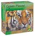 Product Image. Title: Green Pieces Tiger in your Tank 500 Piece Puzzle