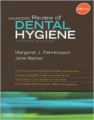 Saunders Review of Dental Hygiene by Margaret J. Fehrenbach: Book Cover