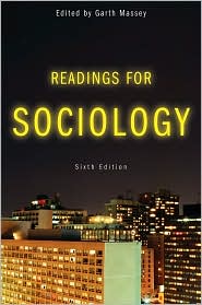 Readings for Sociology by Garth Massey: Book Cover