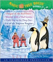 Dragon of the Red Dawn by Mary Pope Osborne: CD Audiobook Cover