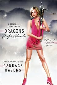 Dragons Prefer Blondes by Candace Havens: Book Cover