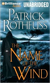 The Name of the Wind by Patrick Rothfuss: CD Audiobook Cover