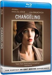 Changeling with Angelina Jolie: Blu-ray Cover