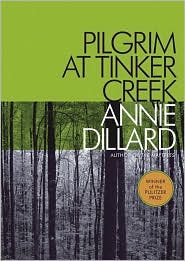 Pilgrim at Tinker Creek by Annie Dillard: CD Audiobook Cover
