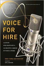 Voice for Hire by Randy Thomas: Book Cover