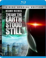 The Day the Earth Stood Still (2008) with Keanu Reeves: Blu-ray Cover