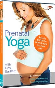 Prenatal Yoga With Desi Bartlett with Rick Ojeda: DVD Cover