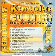 Karaoke: Country Hits of the Month: February 2009