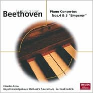Beethoven: Piano Concertos Nos. 4 and 5 by Claudio Arrau: CD Cover