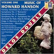 Music of Howard Hanson, Vol. 1 by Gerard Schwarz: CD Cover