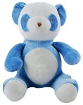 Product Image. Title: My Natural Bamboo Plush Panda: Blue