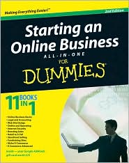 Starting an Online Business All-in-One Desk Reference For Dummies by Shannon Belew: Book Cover