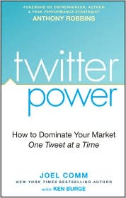Twitter Power by Joel Comm: Book Cover
